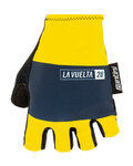 SANTINI γάντια με κοντά δάχτυλο - LA VUELTA 2020 - κίτρινο/μαύρο