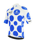 SANTINI κοντομάνικες φανέλα - LA VUELTA 2020 - μπλε/λευκό