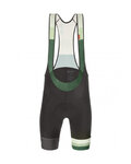 SANTINI κοντά παντελόνια με τιράντες - LA VUELTA 2021 - πράσινο/γκρί