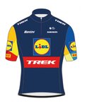 SANTINI κοντομάνικες φανέλα - LIDL TREK 2024 KIDS - κίτρινο/κόκκινο/μπλε