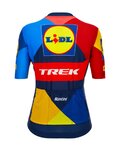 SANTINI κοντομάνικες φανέλα - LIDL TREK 2024 LADY - κίτρινο/κόκκινο/μπλε