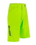 SANTINI κοντά παντελόνια χωρίς ιμάντες - SELVA MTB - πράσινο