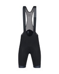 SANTINI κοντά παντελόνια με τιράντες - LA VUELTA 2018 - μαύρο