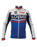 SANTINI χειμερινές μακρυμάνικες φανέλες - TEAM SLOVAKIA WNT'15 - μπλε/λευκό/κόκκινο