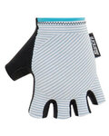 SANTINI γάντια με κοντά δάχτυλο - MILLE - γαλάζιο/λευκό