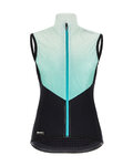 SANTINI γιλέκα - REDUX GENIO LADY - γαλάζιο/μαύρο