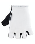 SANTINI γάντια με κοντά δάχτυλο - CUBO - λευκό