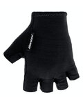 SANTINI γάντια με κοντά δάχτυλο - CUBO - μαύρο