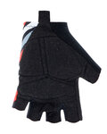 SANTINI γάντια με κοντά δάχτυλο - RAGGIO - μαύρο/ροζ