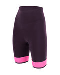 SANTINI κοντά παντελόνια χωρίς ιμάντες - GIADA LUX LADY - ροζ/μωβ