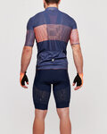 SANTINI κοντή φανέλα και κοντό παντελόνι - TONO FRECCIA - μπλε