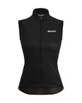 SANTINI γιλέκα - NEBULA WINDPROOF W - μαύρο