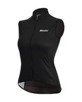 SANTINI γιλέκα - NEBULA WINDPROOF W - μαύρο