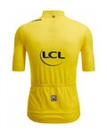 SANTINI κοντομάνικες φανέλα - TOUR DE FRANCE 2024 - κίτρινο