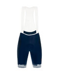 SANTINI κοντά παντελόνια με τιράντες - TREK SEGAFREDO 2020 - μπλε