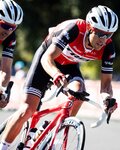 SANTINI κοντά παντελόνια με τιράντες - TREK SEGAFREDO 2020 - μπλε