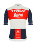 SANTINI κοντομάνικες φανέλα - TREK SEGAFREDO 2020 - μπλε/κόκκινο/λευκό