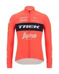 SANTINI χειμερινές μακρυμάνικες φανέλες - TREK SEGAFREDO 2022 WINTER - ροζ