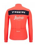 SANTINI χειμερινές μακρυμάνικες φανέλες - TREK SEGAFREDO 2022 WINTER - ροζ
