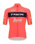 SANTINI κοντομάνικες φανέλα - TREK SEGAFREDO 2022 FAN LINE - ροζ