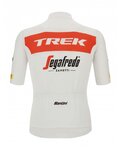 SANTINI κοντομάνικες φανέλα - TREK SEGAFREDO 2022 ORIGINAL - κόκκινο/λευκό