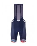 SANTINI κοντά παντελόνια με τιράντες - TREK FACTORY RACING 2023 - μπλε