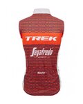 SANTINI γιλέκα - TREK SEGAFREDO 2023 - λευκό/κόκκινο