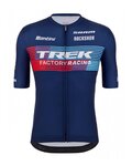 SANTINI κοντομάνικες φανέλα - TREK 2023 FACTORY RACING - μπλε