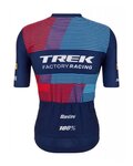 SANTINI κοντομάνικες φανέλα - TREK 2023 FACTORY RACING - μπλε