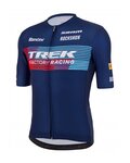 SANTINI κοντομάνικες φανέλα - TREK 2023 FACTORY RACING - μπλε