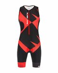 SANTINI φόρμες - X IRONMAN CUPIO - μαύρο/κόκκινο