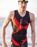 SANTINI φόρμες - X IRONMAN CUPIO - μαύρο/κόκκινο