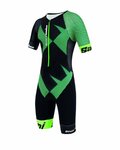 SANTINI φόρμες - X IRONMAN CUPIO - μαύρο/πράσινο