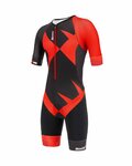 SANTINI φόρμες - X IRONMAN CUPIO - μαύρο/κόκκινο