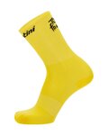SANTINI κάλτσες κλασικές - TOUR DE FRANCE 2024 - κίτρινο