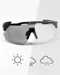 SCICON γυαλιά - AEROSHADE KUNKEN - μαύρο