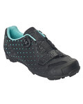 SCOTT ποδηλατικά παπούτσια - MTB COMP BOA LADY - τιρκουάζ/μαύρο