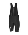 SCOTT κοντά παντελόνια με τιράντες - RC PRO +++ - μαύρο