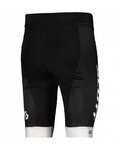 SCOTT κοντά παντελόνια χωρίς ιμάντες - RC TEAM ++ 2022 - μαύρο/λευκό