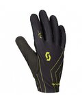 SCOTT γάντια με μακριά δάχτυλα - RC TEAM - μαύρο/κίτρινο