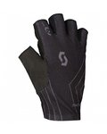 SCOTT γάντια με κοντά δάχτυλο - RC TEAM - μαύρο
