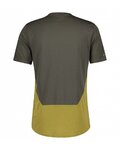 SCOTT κοντομάνικες φανέλα - TRAIL FLOW DRI SS - πράσινο/γκρί