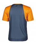 SCOTT Φανέλα MTB και παντελόνι - TRAIL VERTIC SS - πορτοκαλί/μπλε/μαύρο