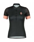 SCOTT κοντομάνικες φανέλα - ENDURANCE 20 SS LADY - μαύρο/ροζ