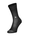 SCOTT κάλτσες κλασικές - PERFOMANCE CREW  - μαύρο/λευκό