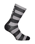 SIX2 κάλτσες κλασικές - LUXURY MERINO - μαύρο/γκρί