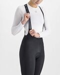SPORTFUL μακριά παντελόνια με τιράντες - BODYFIT CLASSIC W - μαύρο