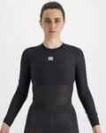 SPORTFUL μακρυμάνικα μπλουζάκια - BODYFIT PRO WOMAN - μαύρο