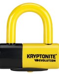 KRYPTONITE κλειδαριές ποδηλάτου - EVOLUTION DISC - κίτρινο