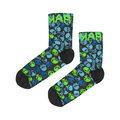 KARPOS κάλτσες κλασικές - GREEN FIRE - πολύχρωμο/μαύρο